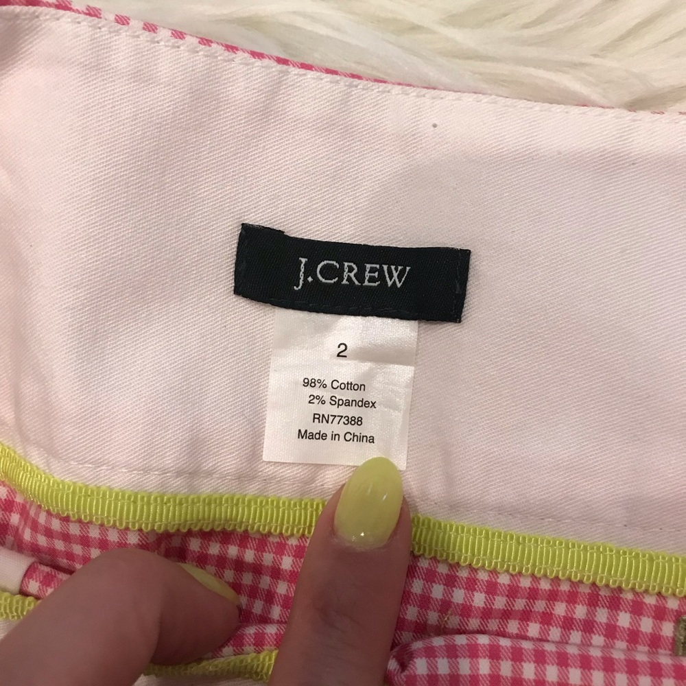 J Crew Gingham Dragonfly skirt - Picture 4 of 5